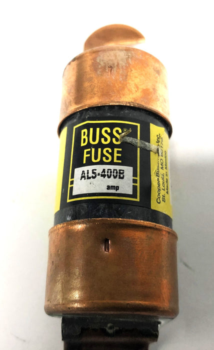Bussmann G33 48VDC Fuse ALS-400B NOS