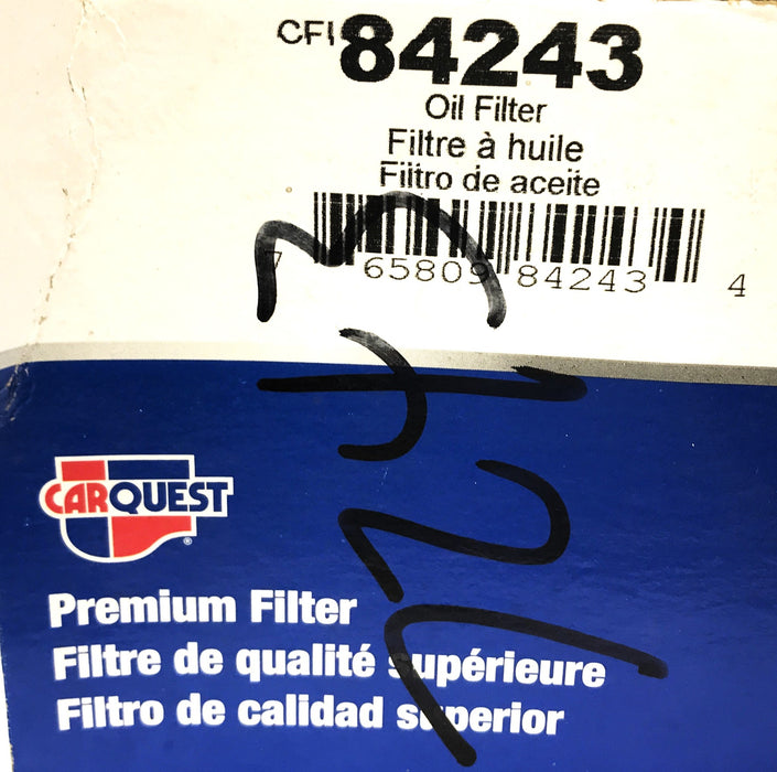 Carquest Oil Filter 84243 [Lot of 3] NOS