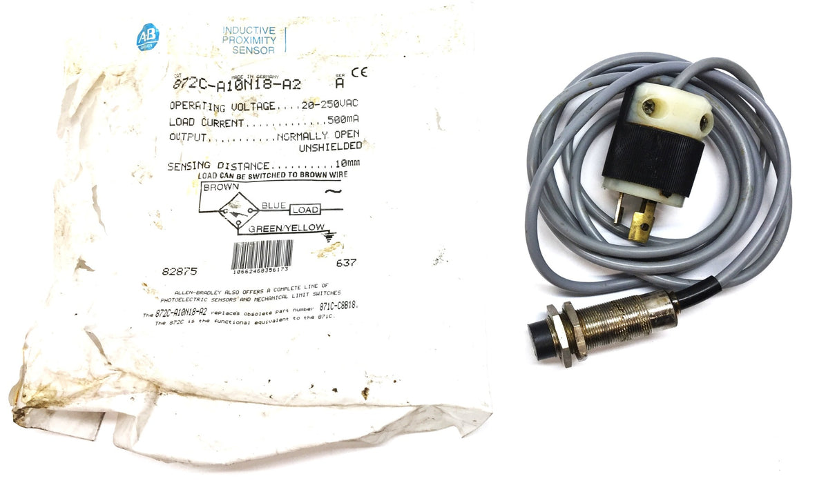 Allen-Bradley Proximity Switch 872C-A10N18-A2 USED