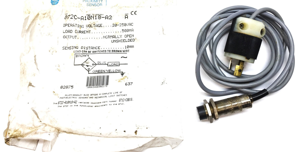Alan ページ Allen-Bradley Proximity Switch 872C-A10N18-A2 USED