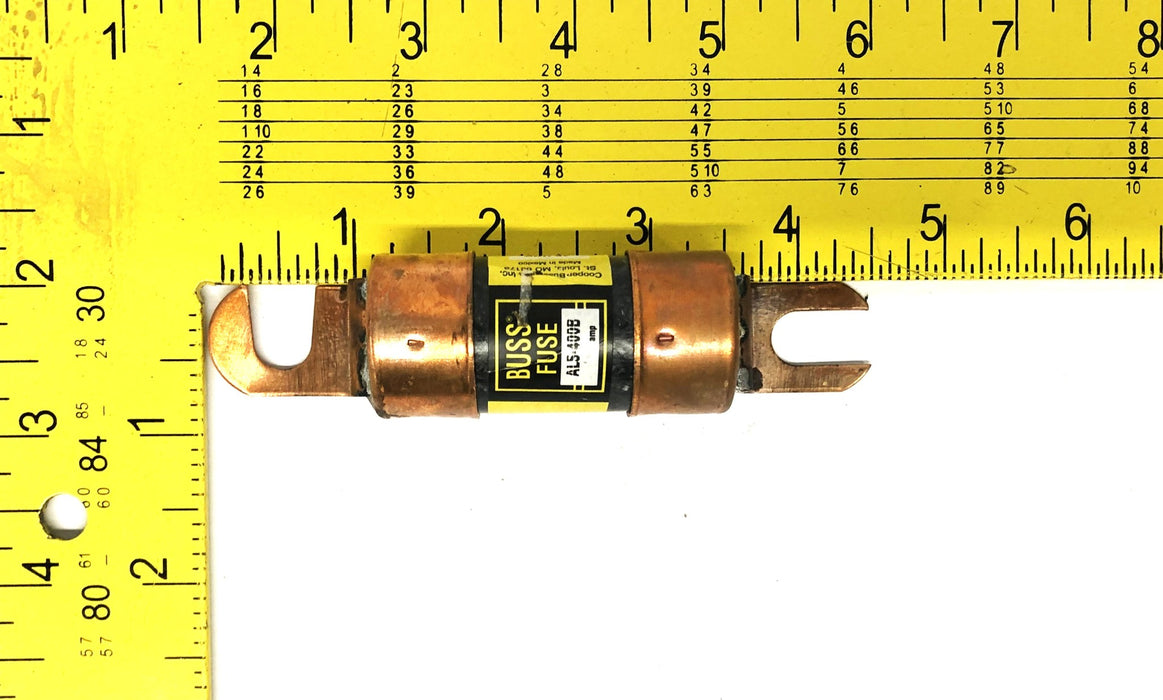Bussmann G33 48VDC Fuse ALS-400B NOS