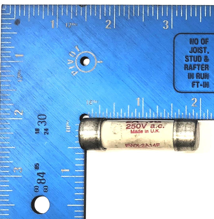 Bussmann 250V 2 Amp Semiconductor Fuse FWX-2A14F [Lot of 2] NOS