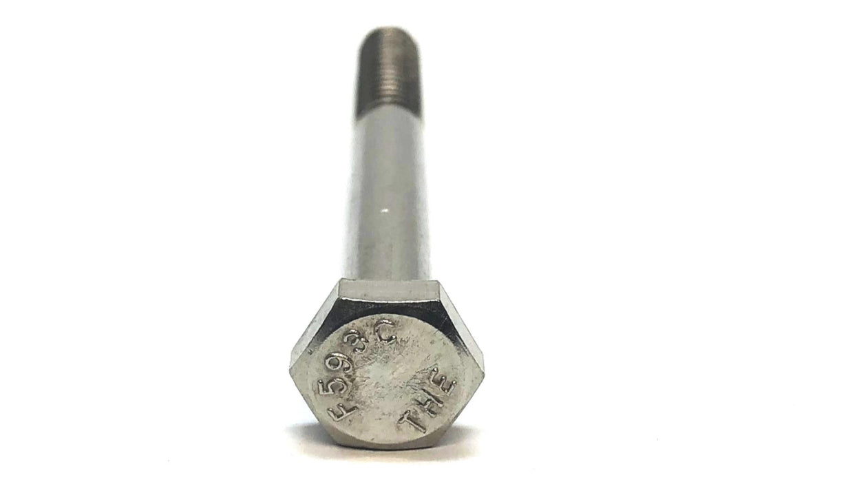 THE 1/4"-20 x 2-1/4" Stainless Steel Hex Head Cap Screw F593C [Lot of 47] NOS
