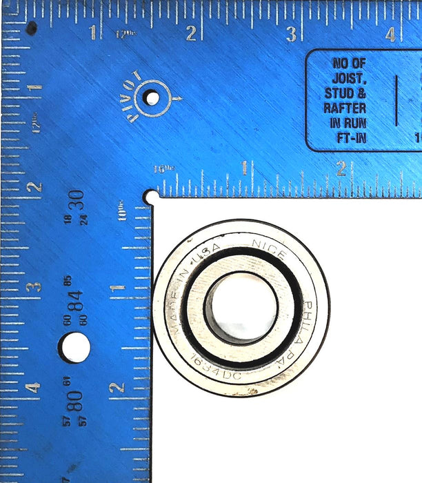Nice Double Shielded Ball Bearing (No Box) 1634DC NOS