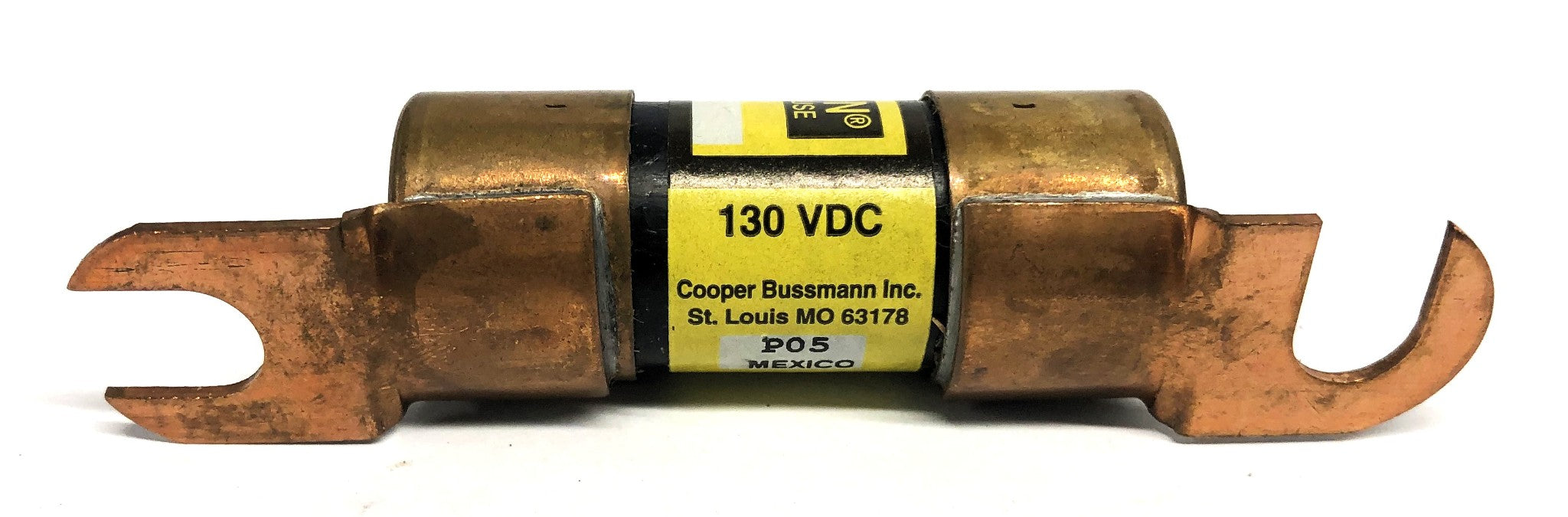 Fusetron 130VDC Dual Element Fuse ACK-50 [Lot of 2] NOS