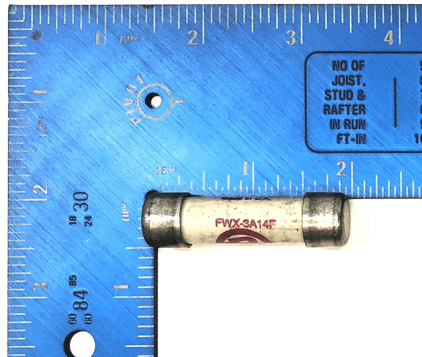 Bussmann 250V 3 Amp Semiconductor Fuse FWX-3A14F [Lot of 3] NOS