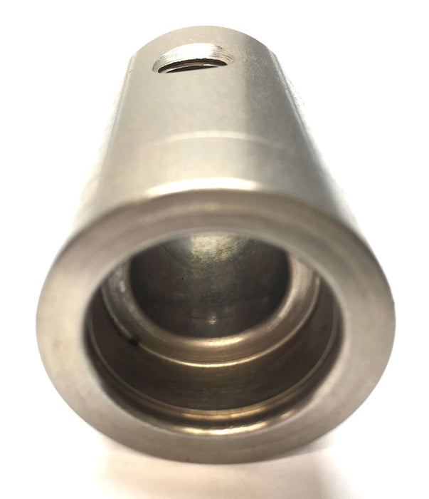 Unbranded 2.12" x .86" x .86" S/S Pipe Coupling w/Set Screw Opening 5662 NOS