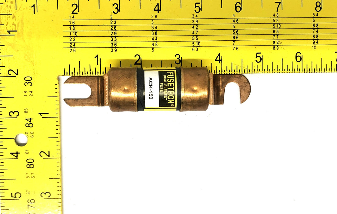 Fusetron 72VDC Dual Element Fuse ACK-150 NOS
