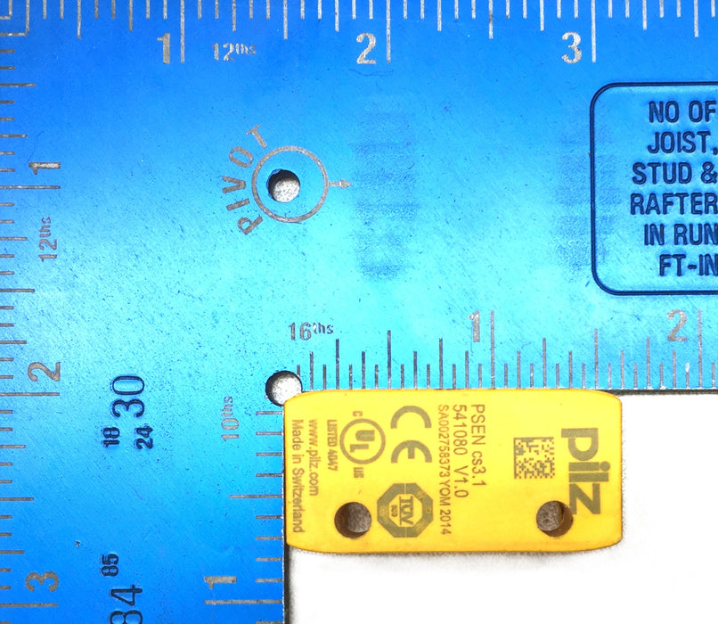 Pilz PSEN CS3.1 RFiD Safety Switch V1.0 541080 [Lot of 2] USED