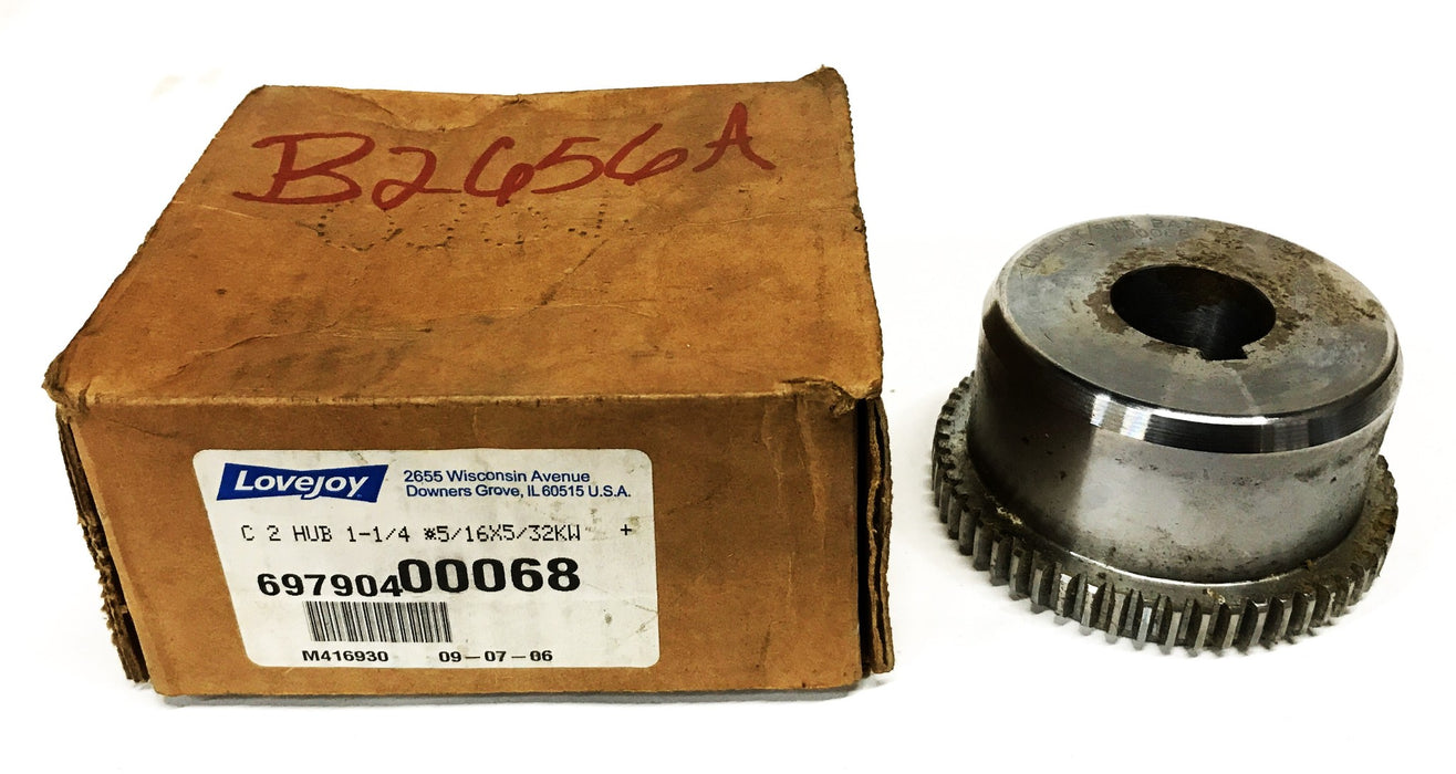Lovejoy 1-1/4 inch C2 Hub 697904-00068 NOS