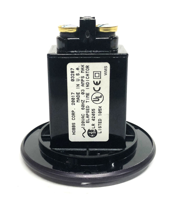 Hobbs 120VAC 60Hz .03 AMPS MAX Elapsed Time Indicator 20017 NOS