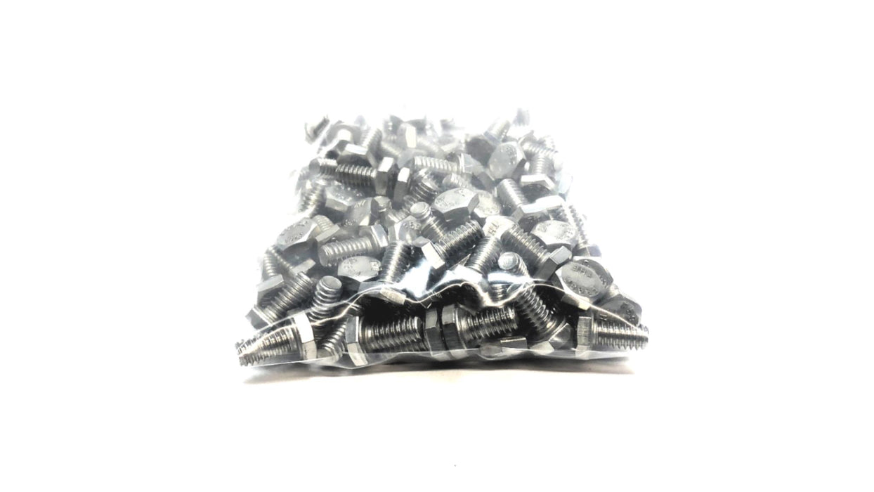 THE 1/4"-20 x 1/2" Stainless Steel Hex Head Cap Screw F593C [Lot of 120] NOS