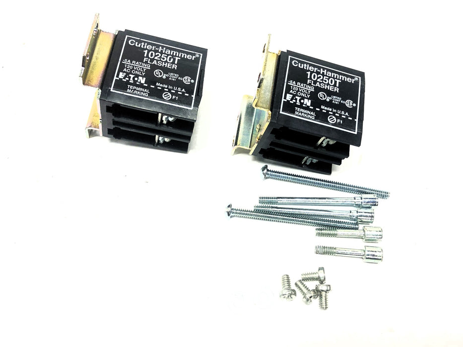 Eaton Cutler-Hammer Flasher 120v AC Only 10250T [Lot of 2] NOS