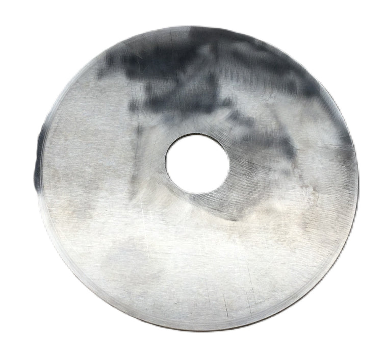 Unbranded 6-3/8" Circular Cutting Knife Blade Wheel with 1-1/4" Bore USED