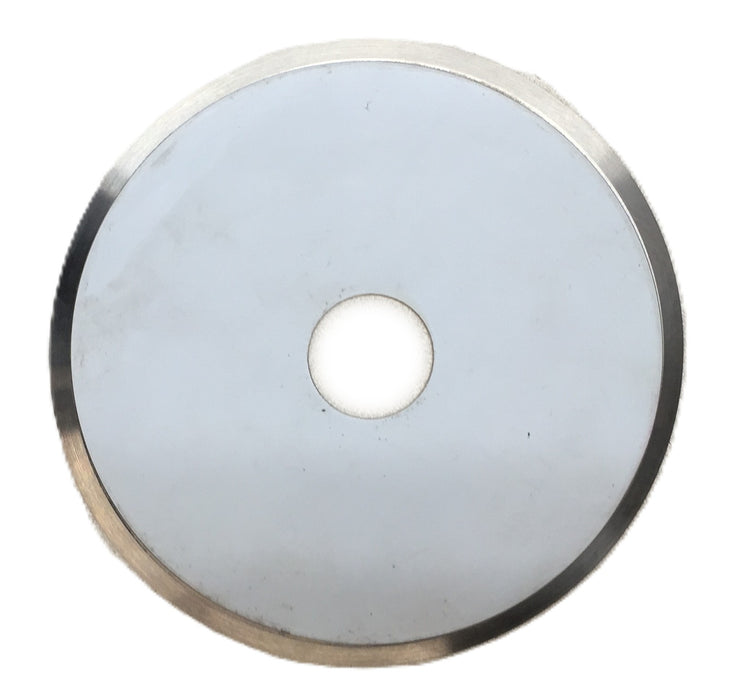 Unbranded 6-3/8" Circular Cutting Knife Blade Wheel with 1-1/4" Bore USED