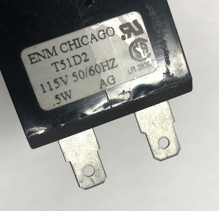 ENM 115V 50/60Hz .5W AG Hour Meter T51D2 NOS