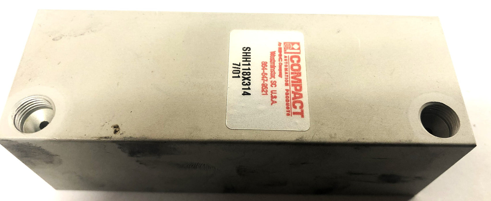 Compact Cylinder SHH118X314 USED