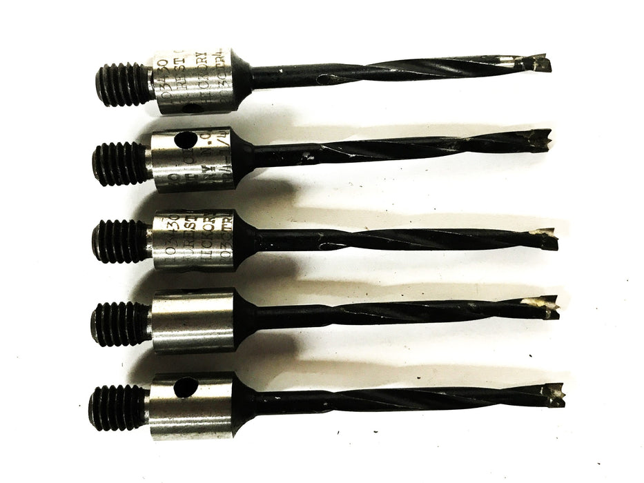 Forest City Tool 1/4 inch Lathe Drill Bit 103430 [Lot of 5] USED