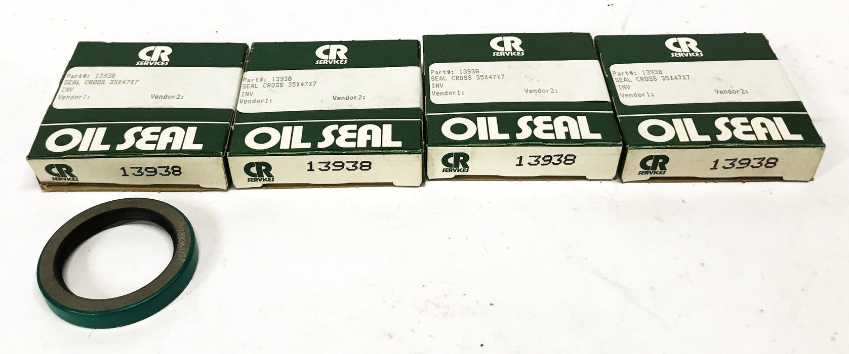 Chicago Rawhide 35mm x 47mm x 7mm Oil Seal 13938 {Lot of 4] NOS