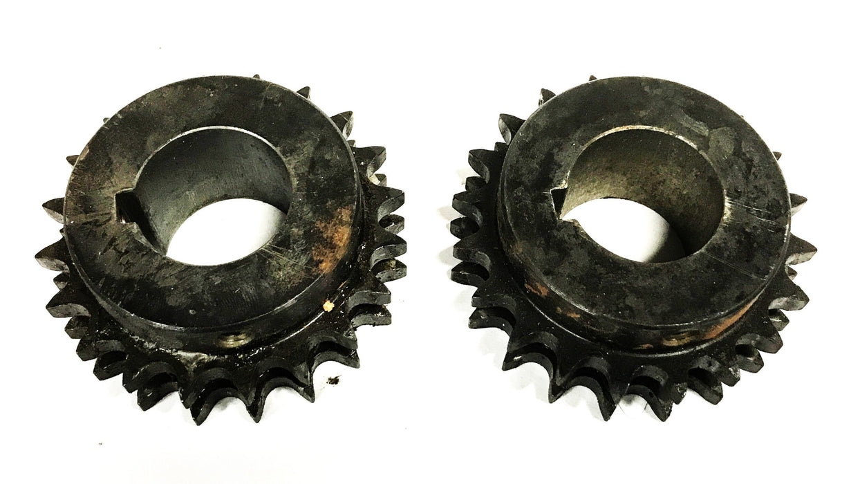 Martin 20-Tooth Double Row Rolling Chain Sprocket D08B20 [Lot of 2] USED