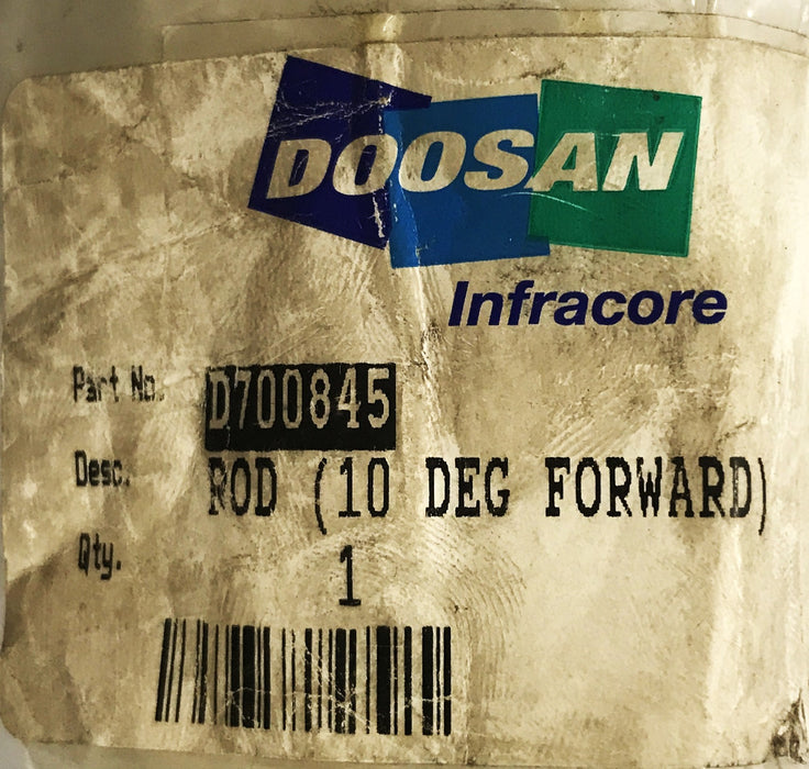 Doosan Hydraulic Cylinder Rod D700845 NOS