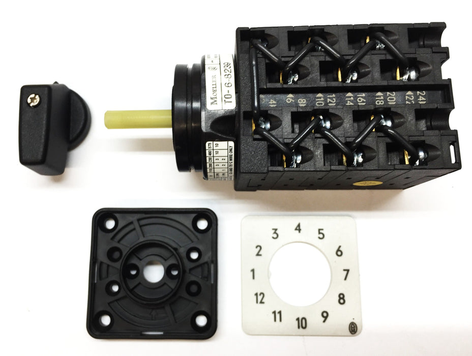 Moeller Rotary Control Step Switch T0-6-8329/E NOS