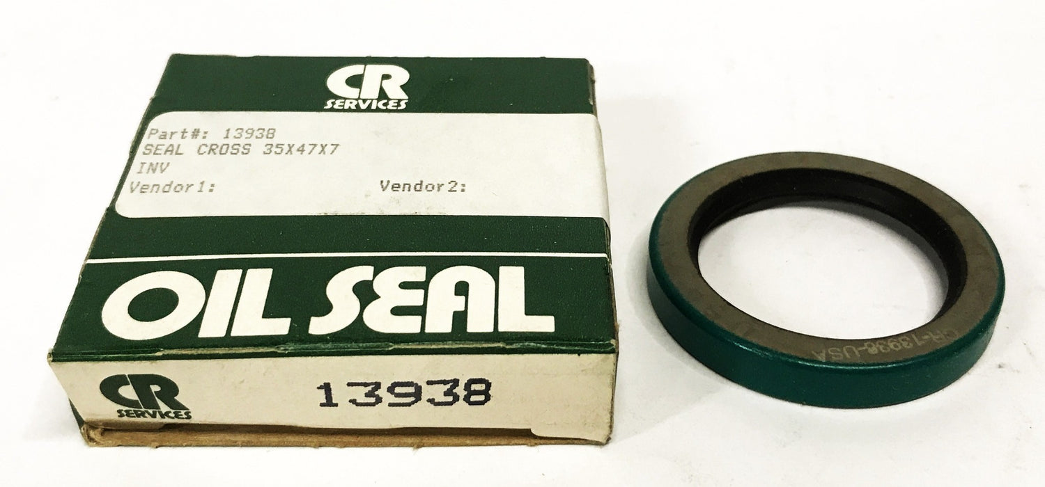 Chicago Rawhide 35mm x 47mm x 7mm Oil Seal 13938 {Lot of 4] NOS