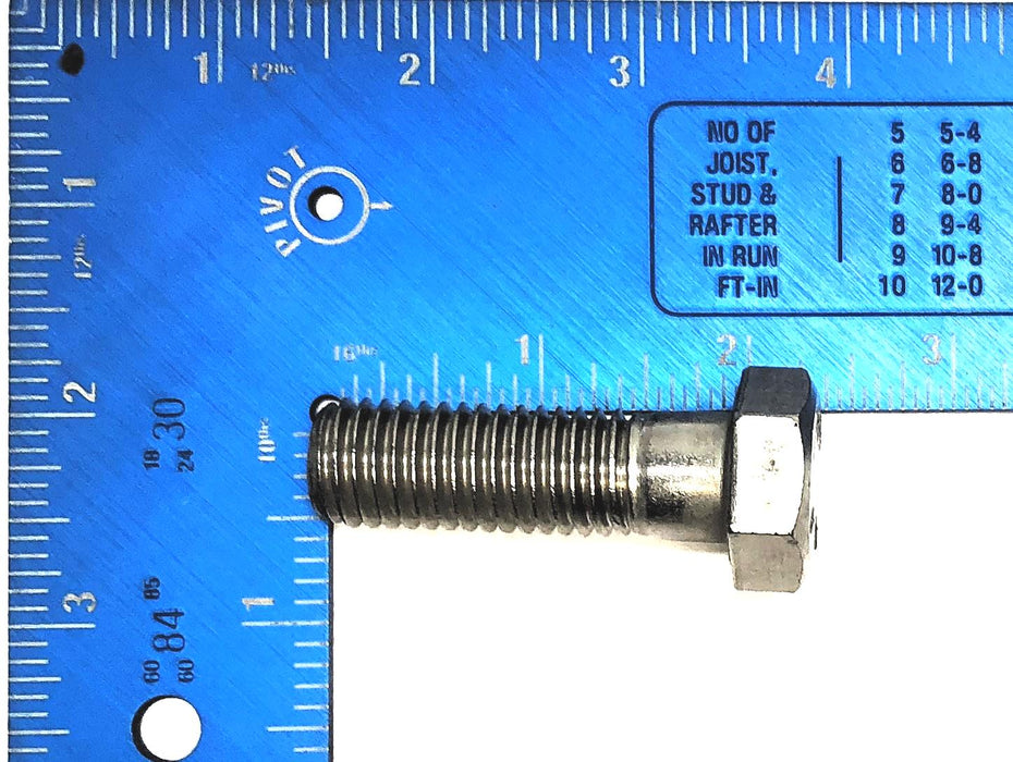HP 5/8"-11 x 2" Stainless Steel Hex Head Cap Screw [Lot of 31] NOS