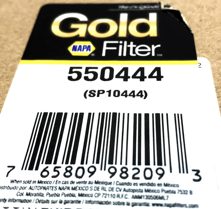 Napa Gold Cabin Air Filter 550444 (SP10444) NOS