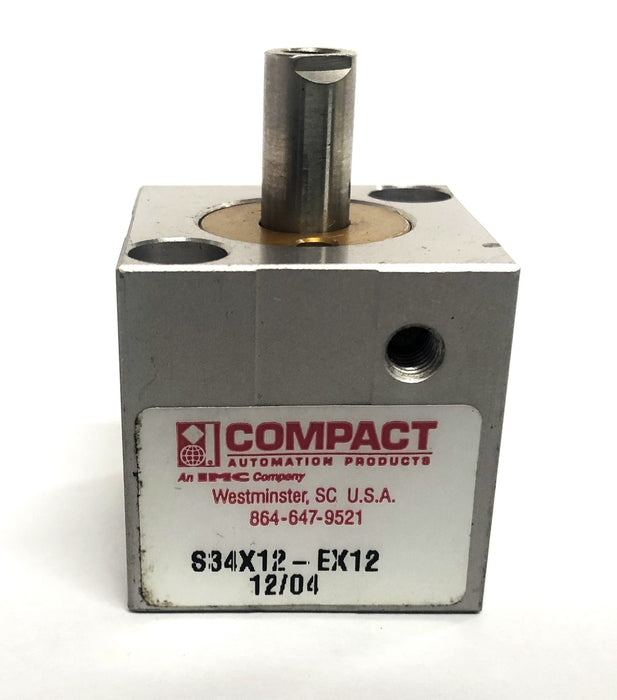 Compact Cylinder S34X12-EX12 NOS