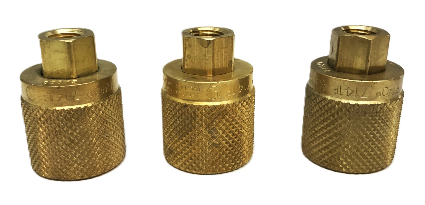 Total Source Forklift Rego RPG Female Connector RE7141F [Lot of 3] NOS