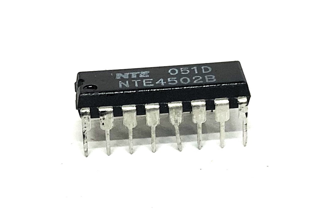 NTE ANTI STAT Strobed Hex Inverter Integrated Circuit NTE4502B [Lot of 4] NOS