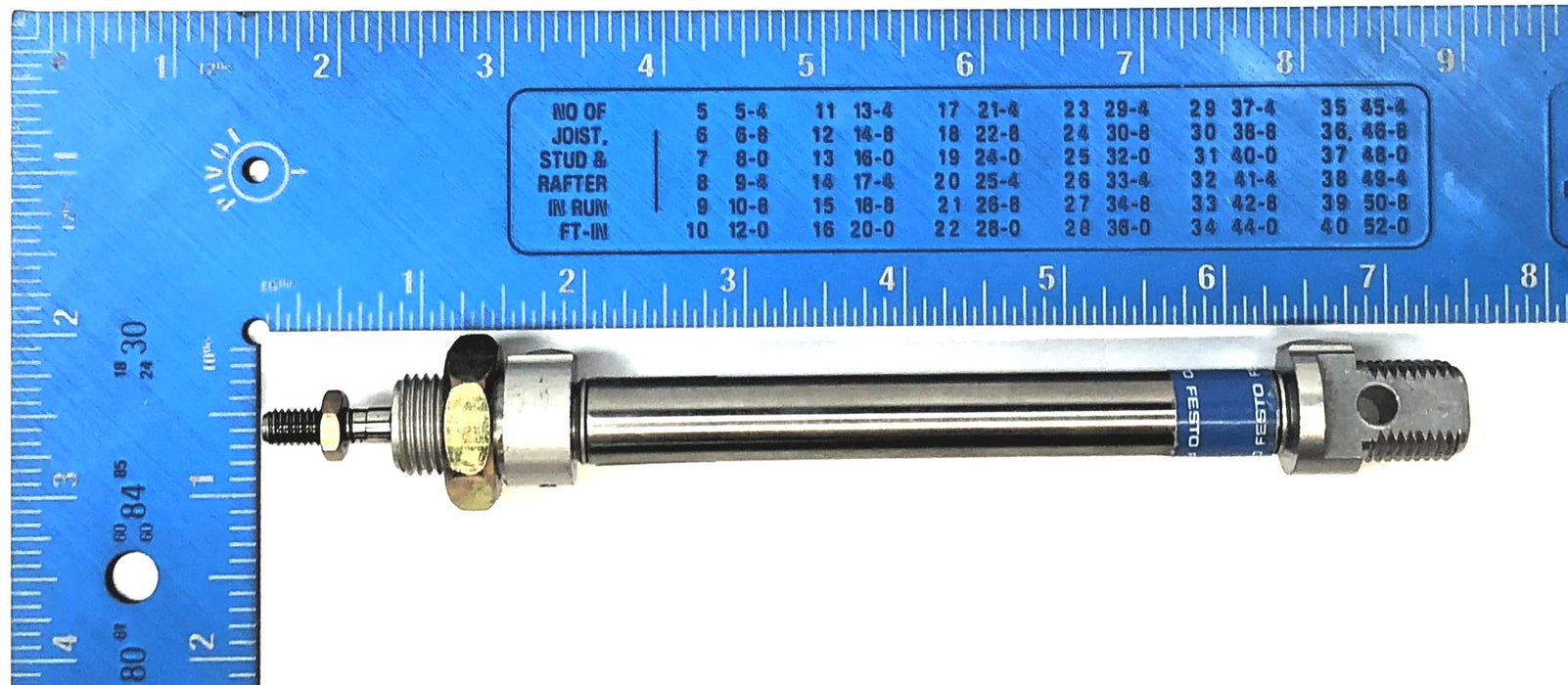 Festo 10 Bar / 150 PSI P. Max Pneumatic Cylinder DSNU-12-80-P-A NOS