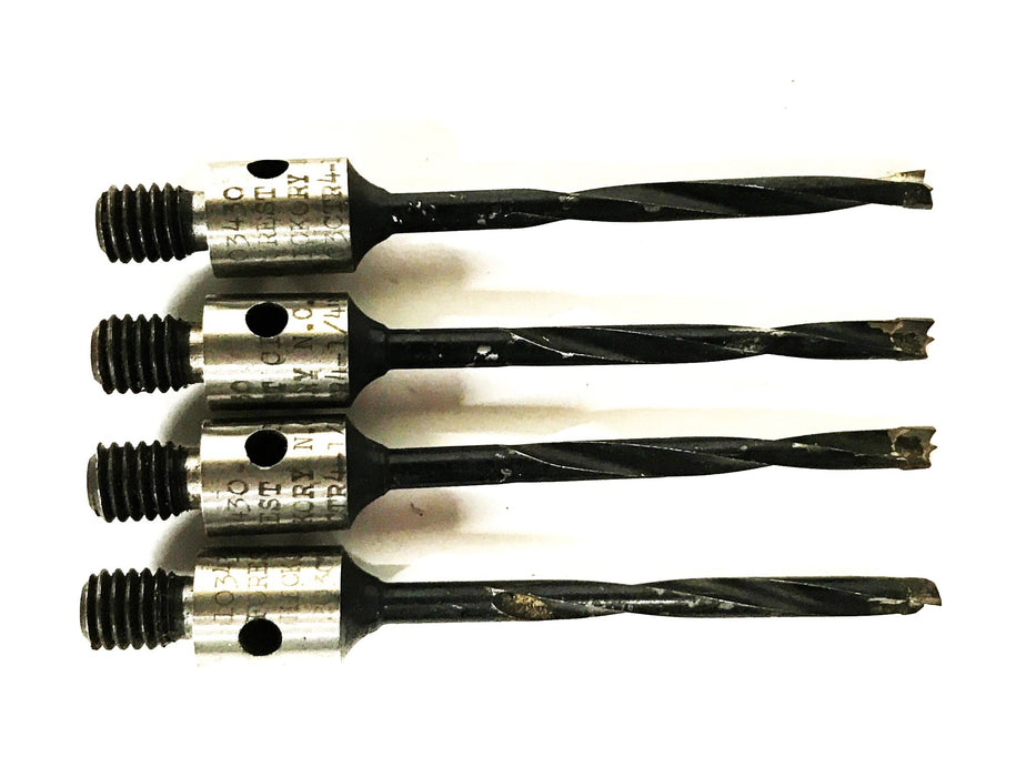 Forest City Tool 1/4 inch Lathe Drill Bit 103430 [Lot of 4] USED