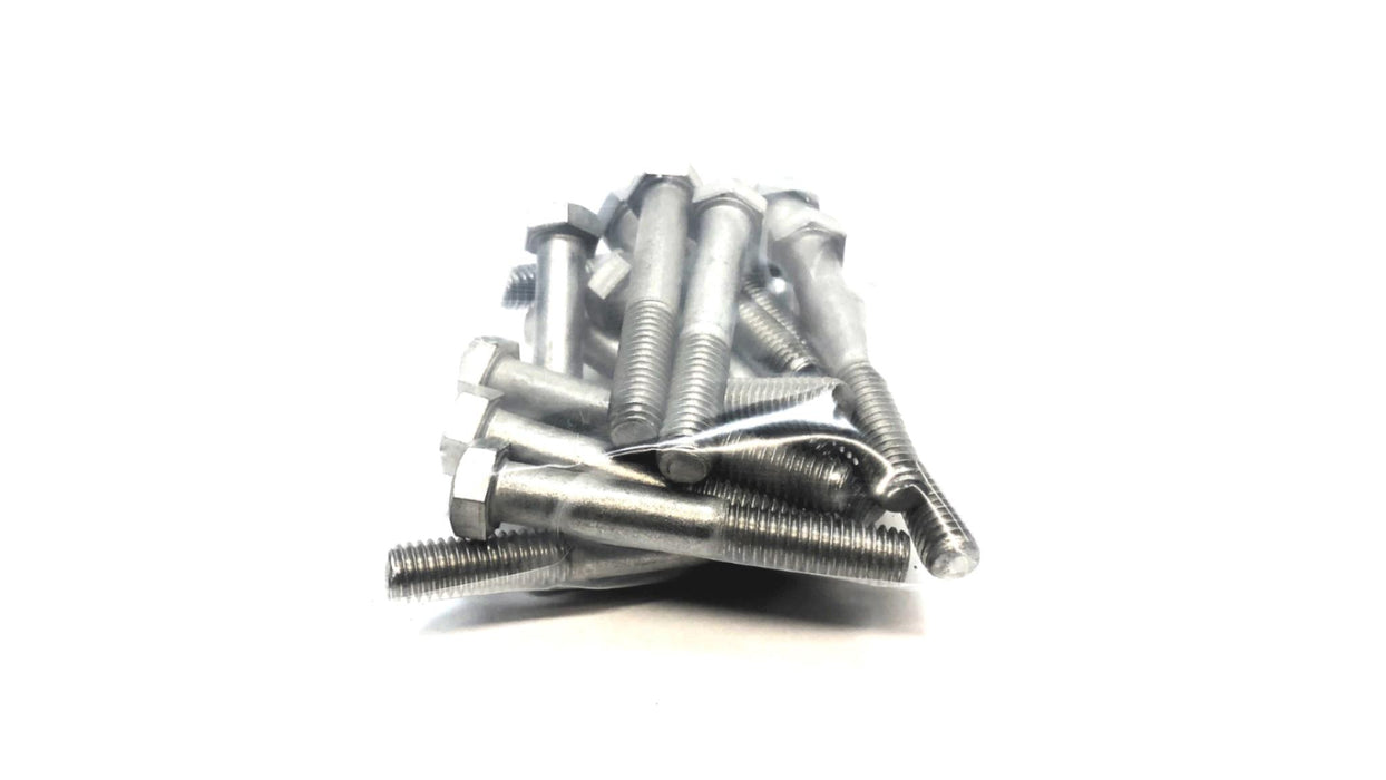 THE 3/8"-16 x 2-1/2" Stainless Steel Hex Head Cap Screw S30400 [Lot of 21] NOS