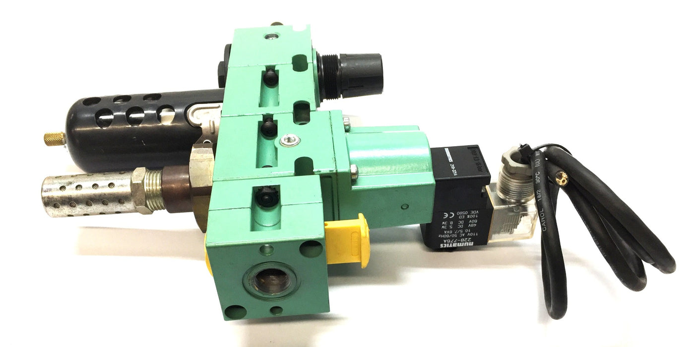 Numatics Pressure Regulator Shut-Off Valve Assembly VS21-03 (S21E-03BEMP) USED