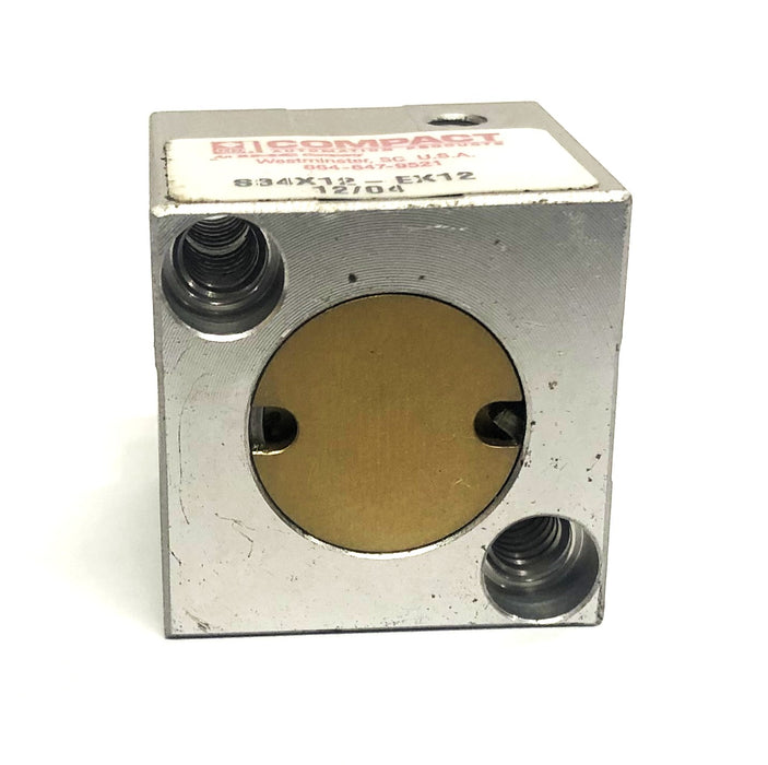 Compact Cylinder S34X12-EX12 NOS