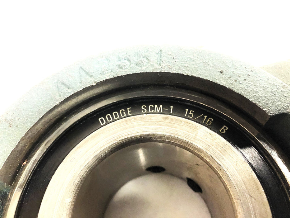 Dodge AA2531 SCM 1-15/16 Inch Take-Up Bearing 135109 (SCM-1 15/16 B) NOS