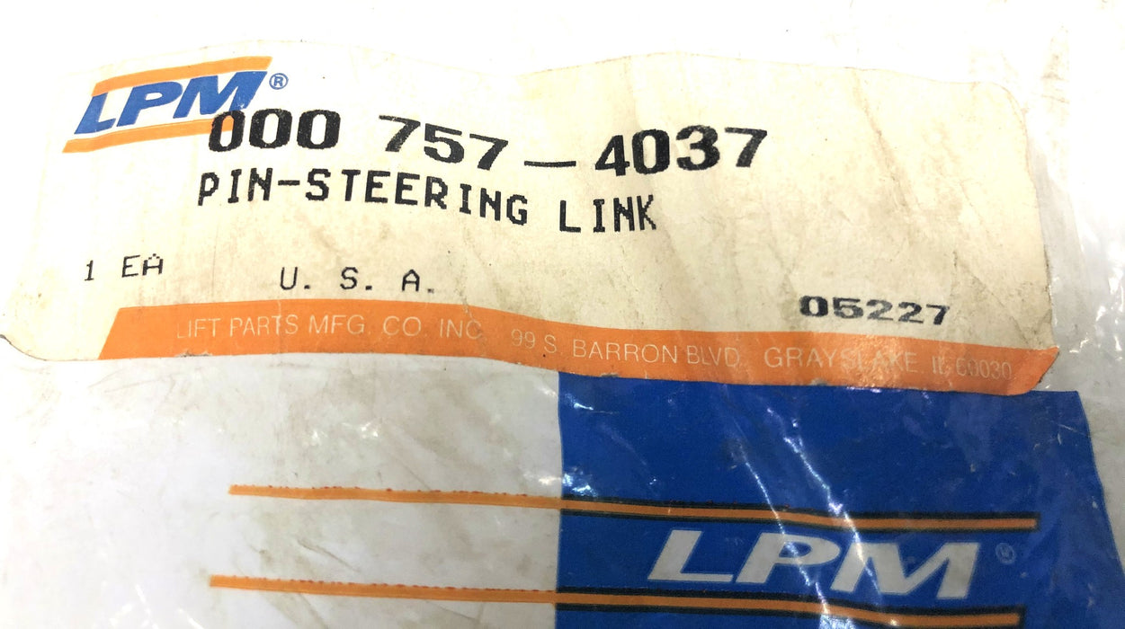 LPM Steering Link Pin 757-4037 [Lot of 2] NOS