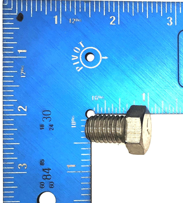 Unbranded 1/2"-13 x 3/4" Stainless Steel Hex Head Cap Screw [Lot of 50] NOS