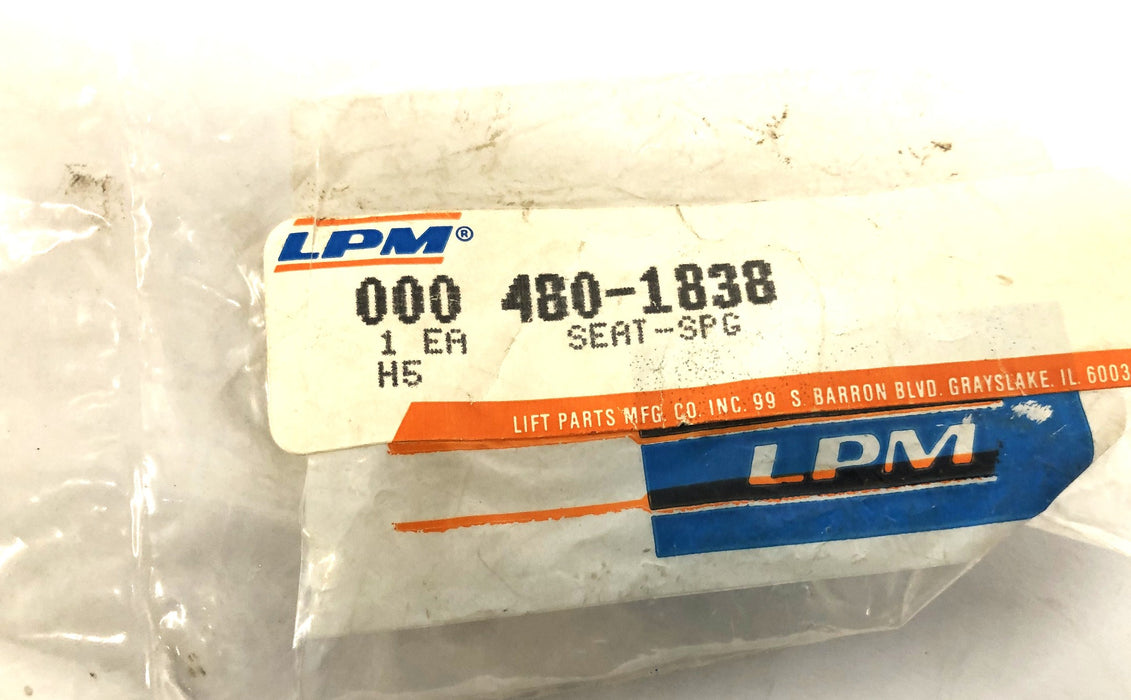 LPM SPG Seat For Forklift 480-1838 NOS