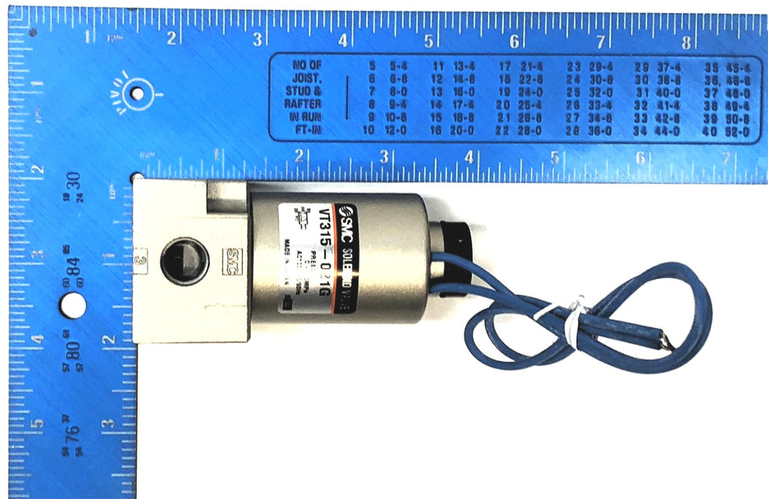 SMC 50/60 Hz AC100V Solenoid Valve VT315-021G NOS