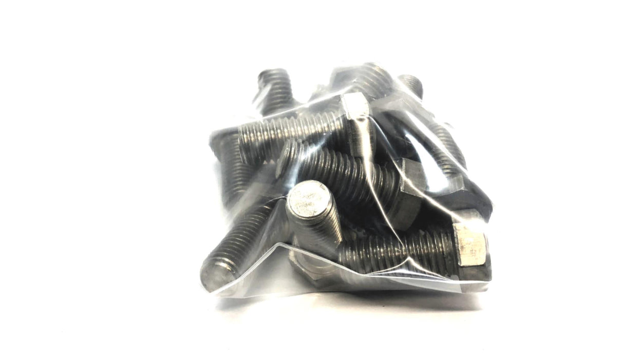 Unbranded 5/8"-11 x 1-1/2" Stainless Steel Hex Head Cap Screw [Lot of 17] NOS