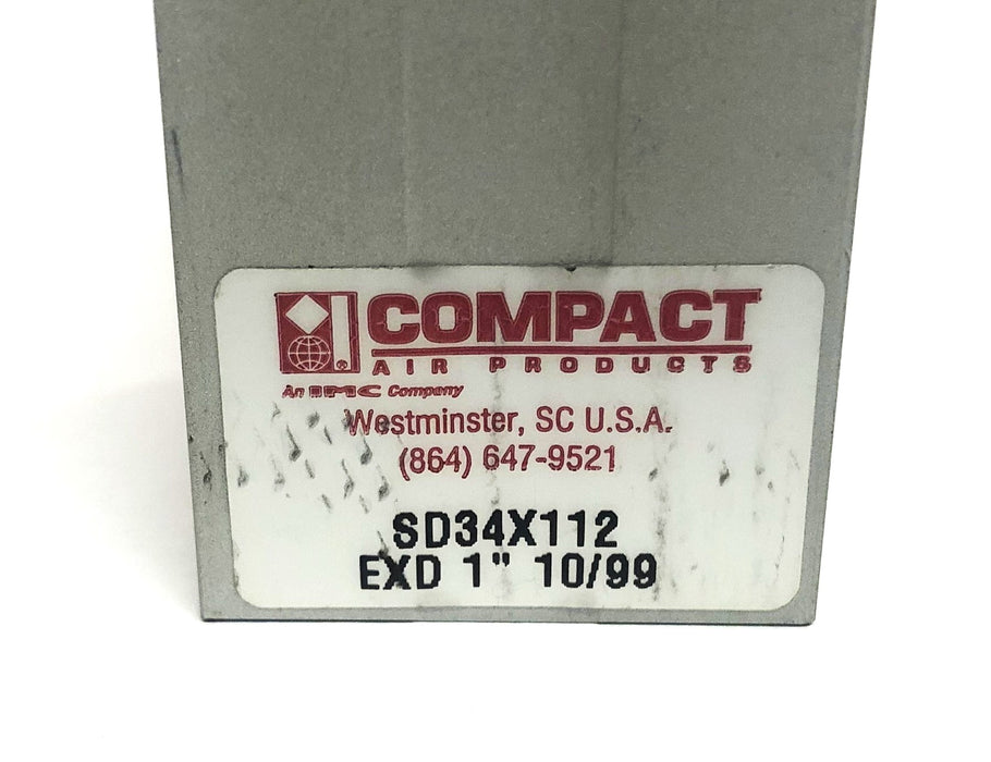Compact Cylinder SD34X112 USED