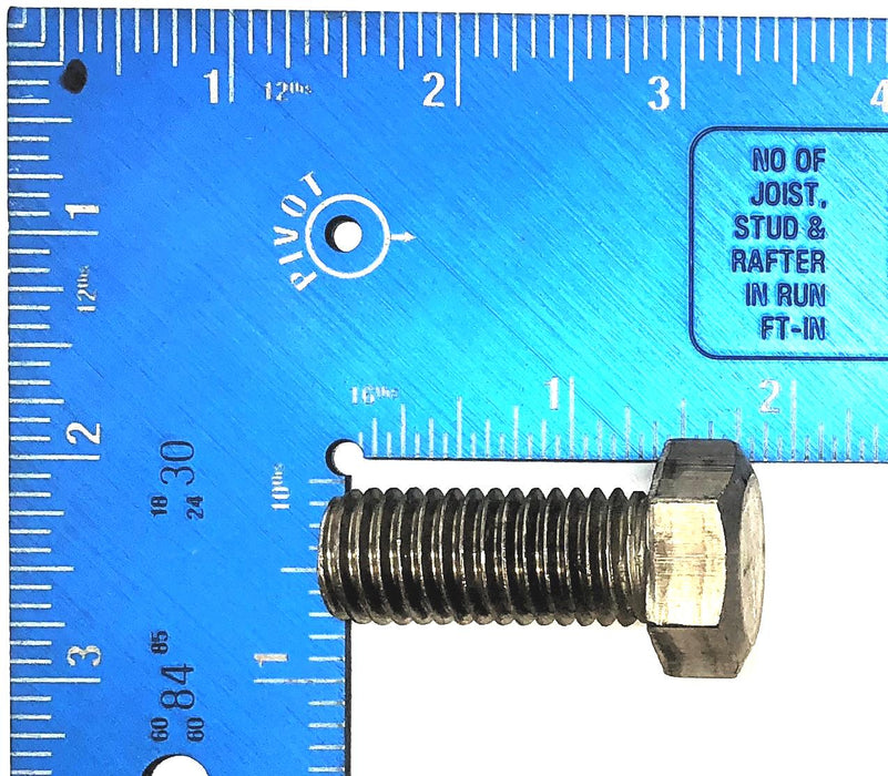 Unbranded 5/8"-11 x 1-1/2" Stainless Steel Hex Head Cap Screw [Lot of 17] NOS