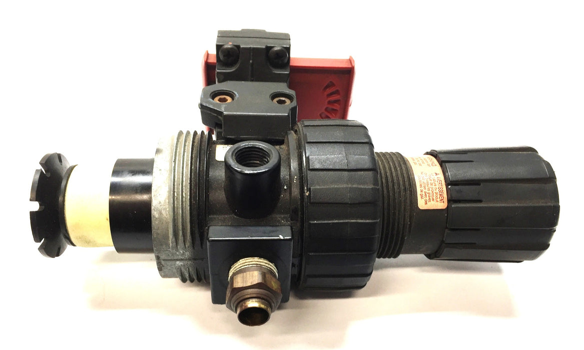 Parker Pneumatic Filter Regulator 150PSI 06E22A13AC (PS756P) USED