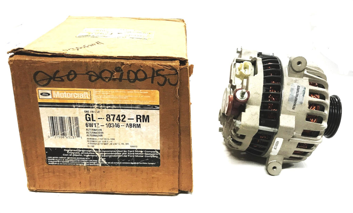 Motorcraft Ford Alternator GL-8742-RM REMANUFACTURED