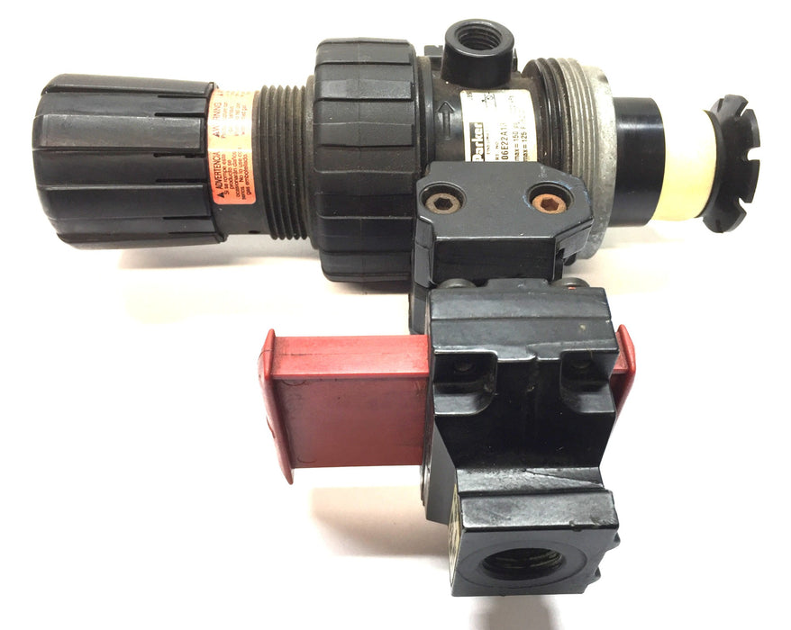 Parker Pneumatic Filter Regulator 150PSI 06E22A13AC (PS756P) USED