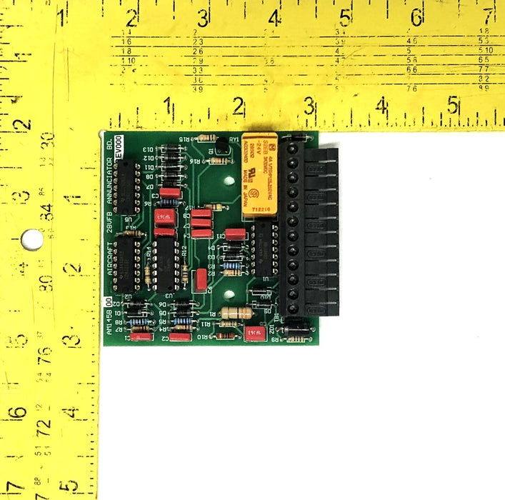 Unbranded REV 000 28VFB Aircraft Annunciator Board AM145A (AM145B00) NOS