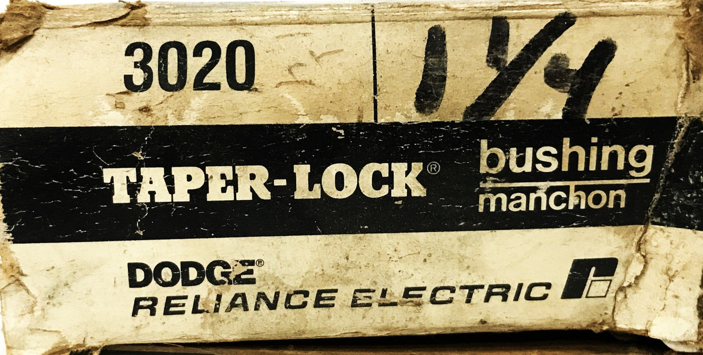 Dodge 1-1/4 inch Bore Taper-Lock Bushing (with 2 Bolts) 3020-1-1/4 NOS